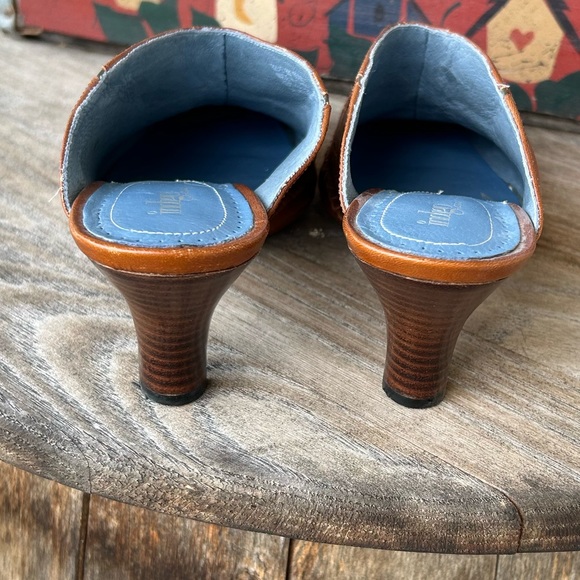 Indigo by Clarks Boho Leather Mules - Picture 6 of 8